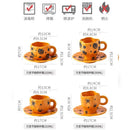 Axyaa Halloween Hand Holding Cute American Ceramic Mug