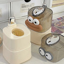 Axyaa Cute Animal Toothpick Holder Automatic Ejection Container