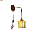 Axyaa Adjustable LED Wall Sconce, Modern Nordic Glass Stair Light