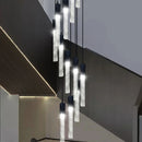 Axyaa Modern Bubble Crystal Pendant Light Fixture
