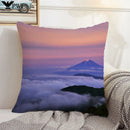 Axyaa Kawaii Fuji Decor Pillowcase 40x40 45*45 Cushion Cover for Sofa & Bed Pillows