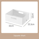 Clear Stacking Drawer Boxes with Lids by Axyaa: Organize Closet, Handle, Wheels