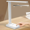 Axyaa LED Desk Lamp Rechargeable Touch Table Light 3 Levels Dimmable Foldable Eye Protection