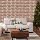 Axyaa 3D Brick Wall Stickers, Peel and Stick Backsplash for Kitchen, Bathroom Decoration