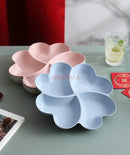 Axyaa Fruit & Snack Platter Set for Living Room Office, Dim Sum, Candy, Melon Seed