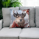 Axyaa Nordic Animal Cartoon Print Cushion Cover for Stylish Sofa Decor