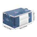 Axyaa Quilt Storage Bag: Dustproof Organizer for Under Bed Clothes Storage