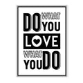 Nordic Love Life Quote Canvas Painting Wall Art for Living Room by Axyaa