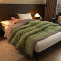Axyaa Three-Layer Plush Blanket: Thick, Warm, & Versatile