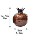 Axyaa Pomegranate Ceramic Vase - Decorative Dried Flower Hydroponic Artistic Vessel