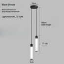 LED Cylinder Spotlight Pendant for Bedroom Living Room Chandelier Decoration by Axyaa
