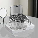 Axyaa Acrylic Hair Clip Organizer with Lid - Headdress & Accessories Holder