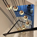 Axyaa Modern LED Chandelier for Dining Room and Living Room