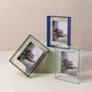 Acrylic Photo Frame Display Stand Wall Table Decor Axyaa