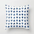 Axyaa Geometric Cushion Cover: Stylish Home Decor Pillowcase - Soft Polyester Fabric