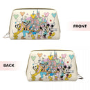 Axyaa Minnie Mouse Cartoon Cosmetic Bag Large Capacity Toiletry Case