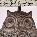 Axyaa Owl Table Lamp: Modern LED Retro Resin Desk Light for Home Decor