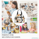 Axyaa Cute Cats Thermal Lunch Bag: Insulated Bento Tote for School & Office