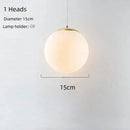 Axyaa 7-Light Magic Bean Glass Chandelier for Home Decor