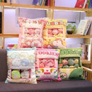 Axyaa Snack Bag Pillow Bunny Bunny Dinosaur Penguin Cherry Blossom Mini Ornaments