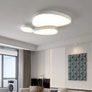 Axyaa Cobblestone Black LED Ceiling Light for Modern Nordic Interior Decor