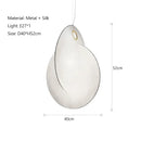 Axyaa Wabi Sabi Silk Pendant Lamp for Home and Restaurant Interior Lighting