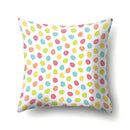 Axyaa Colorful Candy Flower Succulent Plants Printed Pillow Case for Couch Sofa Bed