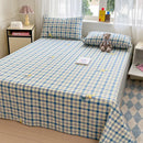 Axyaa Cotton Coarse Cloth Bed Sheet Set, Soft Mat & Quilt - Single/Double, Print, Washable