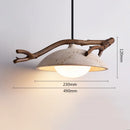 Axyaa Tree Branch Chandelier - Japanese Homestay Atmosphere - LED Decorative Retro Stone Lighting