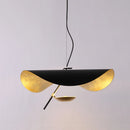 Axyaa Lotus Leaf Art LED Pendant Chandelier for Living Room and Bedroom