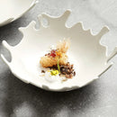 Axyaa Ceramic Coral Tableware for Salads, Desserts, and Fruits