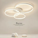 Axyaa LED Ceiling Light: Modern Minimalist, Light Luxury, Creative Circle Design for Home