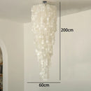 Crystal Chandelier Stair Pendant Lamp Living Room Interior Lighting by Axyaa