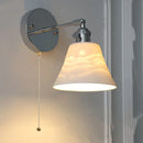 Axyaa Iron Ceramic LED Wall Lights Modern Living Room Bedroom Sconce Wandlamp