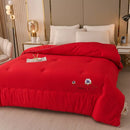 Axyaa Camellia Series Soybean Fiber Student Air-Conditioned All Season Bedding