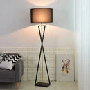 Axyaa Modern Minimalist Fabric Floor Lampshade for Home Lighting