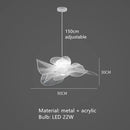 Axyaa Petal LED Chandelier for Restaurant, Bar, Coffee Shop, Living Room, Bedroom