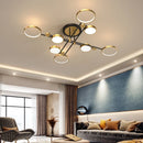 Axyaa Minimalist LED Ceiling Light for Living Room Bedroom Decor