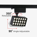 Axyaa LED Grille Track Light: Super Bright Ceiling Rail Lamp for Clothing Store