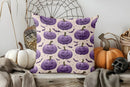 Halloween Ghosts & Castle Print Pillow Cover for Sofa, Bedroom, Car - Axyaa