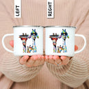 Axyaa Enamel Camping Mug for Campers and Travelers