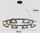 Axyaa Nordic Chandeliers for Dining Room Pendant Lights Ceiling Fixture