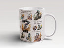 Axyaa Off-Road Bike Lover Mug: Ceramic Tea Cup for Friends, Birthday Gift