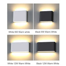 Axya Waterproof LED Wall Light Modern Nordic Luminaire for Indoor and Outdoor