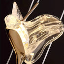Axyaa Modern LED Ceiling Chandelier for Bedroom and Dining Room