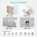 Axyaa 10Pcs Pastoral Style Wood Peel and Stick Wall Panels