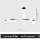 Axyaa Nordic Copper Pendant Lamp for Living Room Restaurant, Modern Minimalist Design