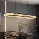 Axyaa Stainless Steel LED Chandelier for Nordic Home Decor