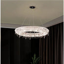 Axyaa Luxury Crystal Chandelier for Restaurant, Living Room, Hotel Lobby & Front Desk