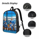 Axyaa Fantastic Four Kids Backpack Set with Lunch Box & Pencil Box